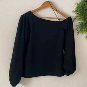 Banana Republic Black Off Shoulder Top